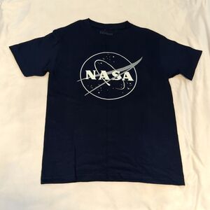 NASA Glow in the Dark logo tee